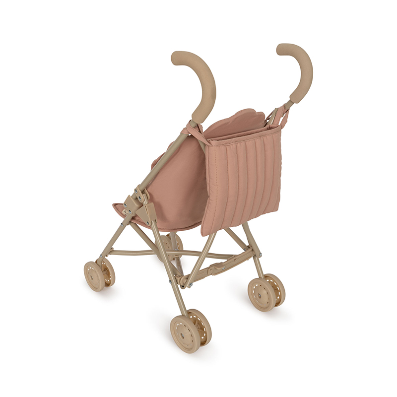 Прогулочная коляска для кукол Konges Slojd "Mohogany Rose", розовая нежность